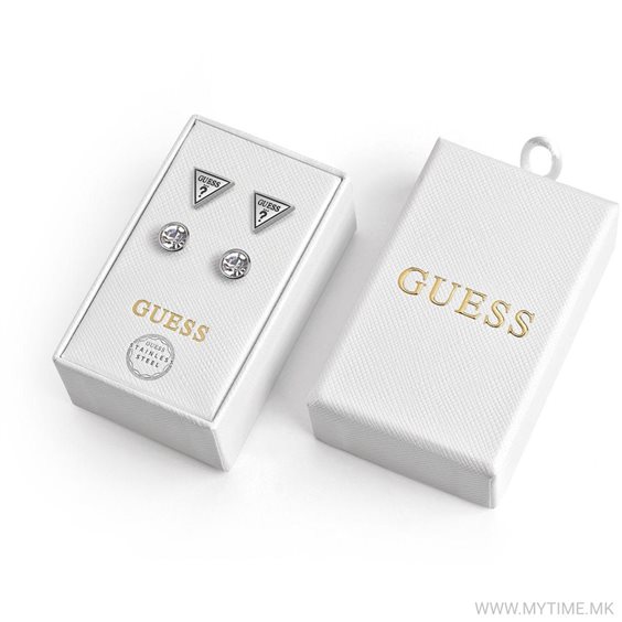 Orecchini Guess Donna in Acciaio Cubic Zirconia JUBS01805JWRHT/U - JUBS01805JWRHT/U